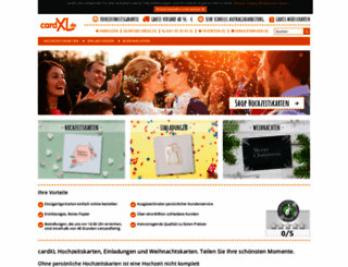 cardxl.de screenshot