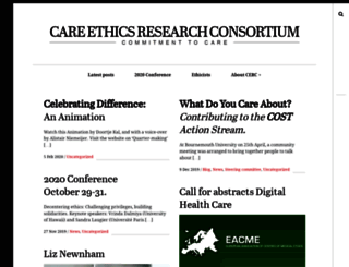 care-ethics.org screenshot