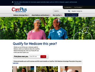 care-plus-health-plans.com screenshot