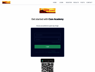 careacademy.testpress.in screenshot
