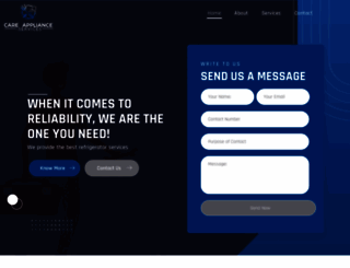 careapplianceservices.com screenshot