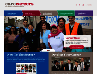carecareers.com.au screenshot