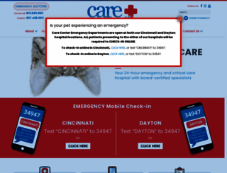 carecentervets.com screenshot