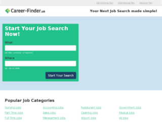 career-finder.us screenshot