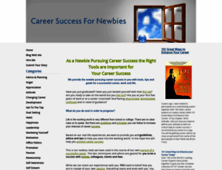 career-success-for-newbies.com screenshot