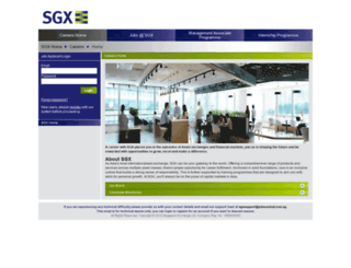career.sgx.com screenshot