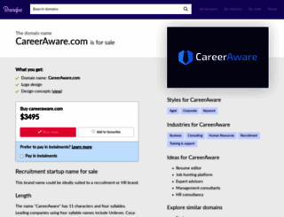 careeraware.com screenshot
