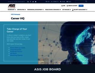 careercenter.asisonline.org screenshot