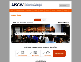 careercenter.independenteducation.org screenshot