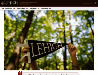 careercenter.lehigh.edu screenshot
