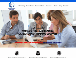 careercoachinstitute.com screenshot