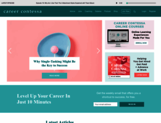 careercontessa.com screenshot