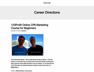 careerdirections.ie screenshot