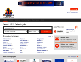careerfair.orlandojobs.com screenshot