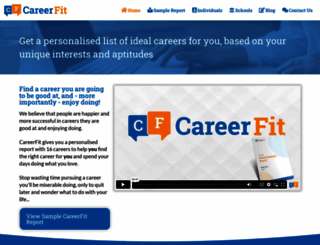careerfit.com screenshot