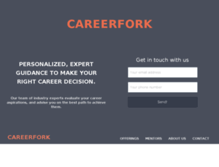 careerfork.in screenshot