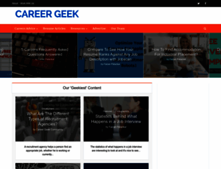 careergeekblog.com screenshot