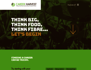 careerharvest.com.au screenshot