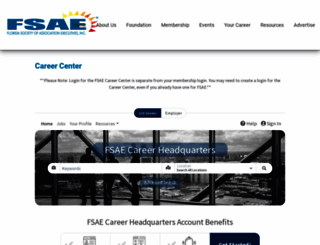 careerheadquarters.fsae.org screenshot