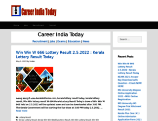 careerindiatoday.com screenshot