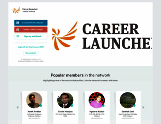 careerlauncher.almaconnect.com screenshot