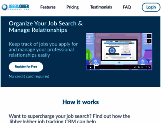 careermanagementpros.jibberjobber.com screenshot