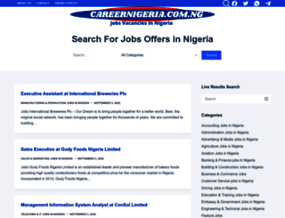 careernigeria.com.ng screenshot