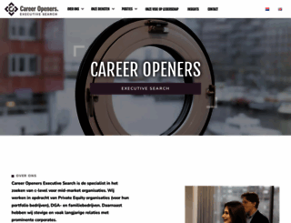 careeropeners.nl screenshot