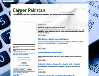careerpakistan.blogspot.com screenshot