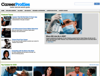 careerprofiles.info screenshot