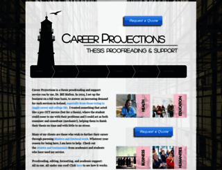 careerprojections.com screenshot