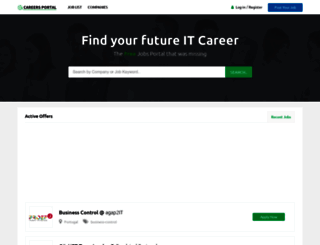 careers-portal.com screenshot