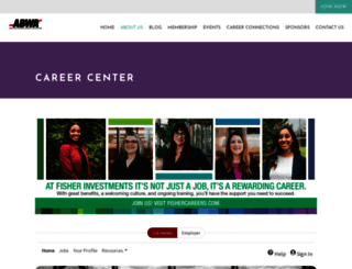 careers.abwa.org screenshot