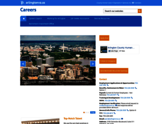 careers.arlingtonva.us screenshot