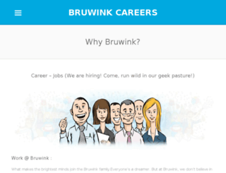 careers.bruwink.in screenshot