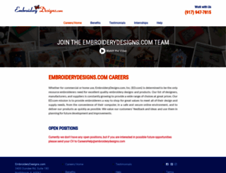 careers.embroiderydesigns.com screenshot