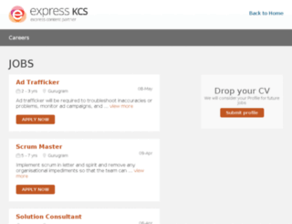 careers.expresskcs.com screenshot