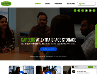 careers.extraspace.com screenshot