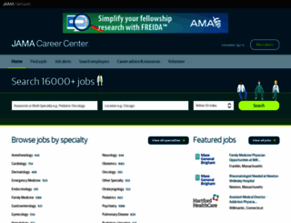 careers.jamanetwork.com screenshot