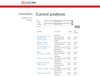 careers.lifung.com screenshot