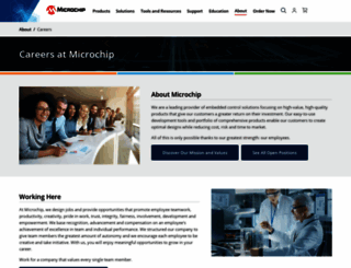 careers.microchip.com screenshot