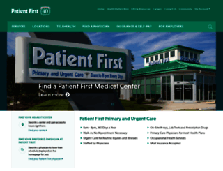 careers.patientfirst.com screenshot