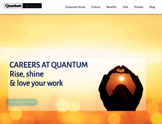 careers.quantumservices.com screenshot