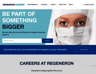 careers.regeneron.com screenshot