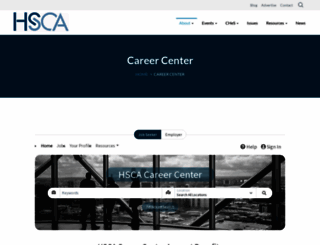 careers.supplychainassociation.org screenshot