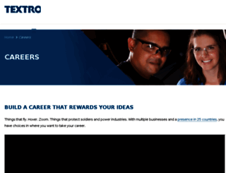 careers.textron.com screenshot