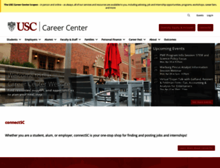 careers.usc.edu screenshot