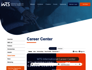 careers.wtsinternational.org screenshot