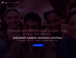 careerservicescentral.com screenshot