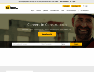 careersinconstruction.com screenshot